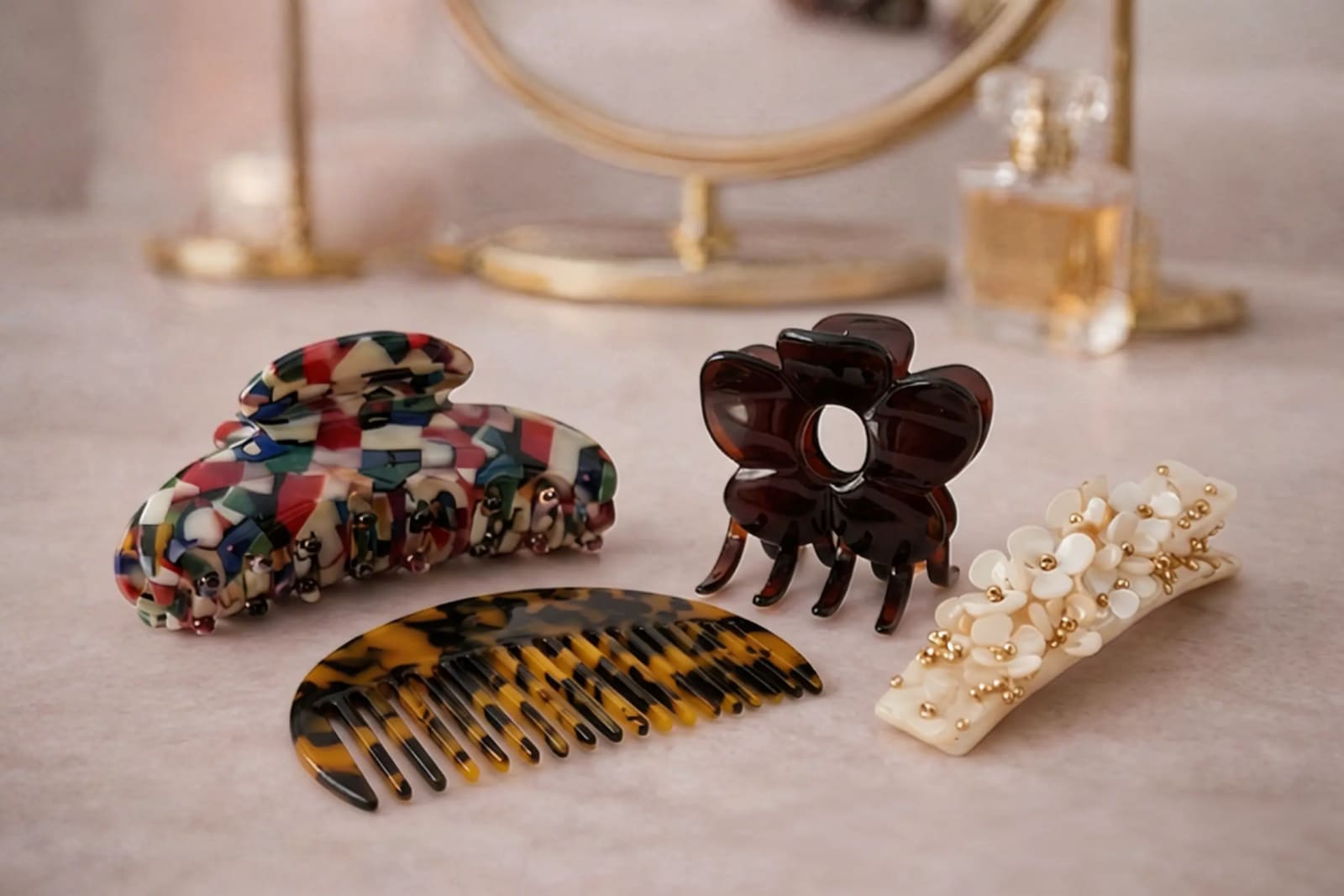 Clips, peinetas y hebillas que marcan estilo